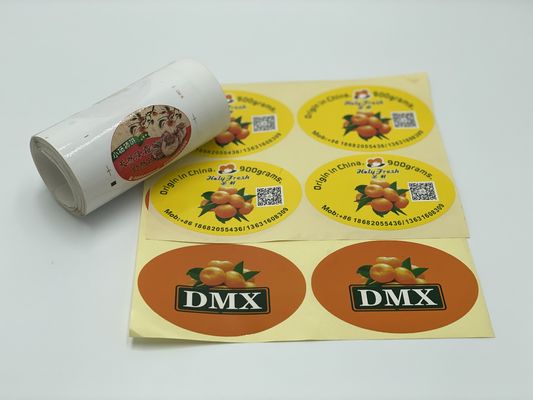 Flexografischer Verpackungsetikettendruck CMYK-Logo-Aufkleberdruck